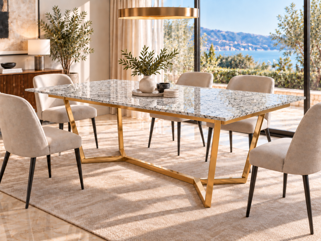 Comedor Lamperos de Granito (6)