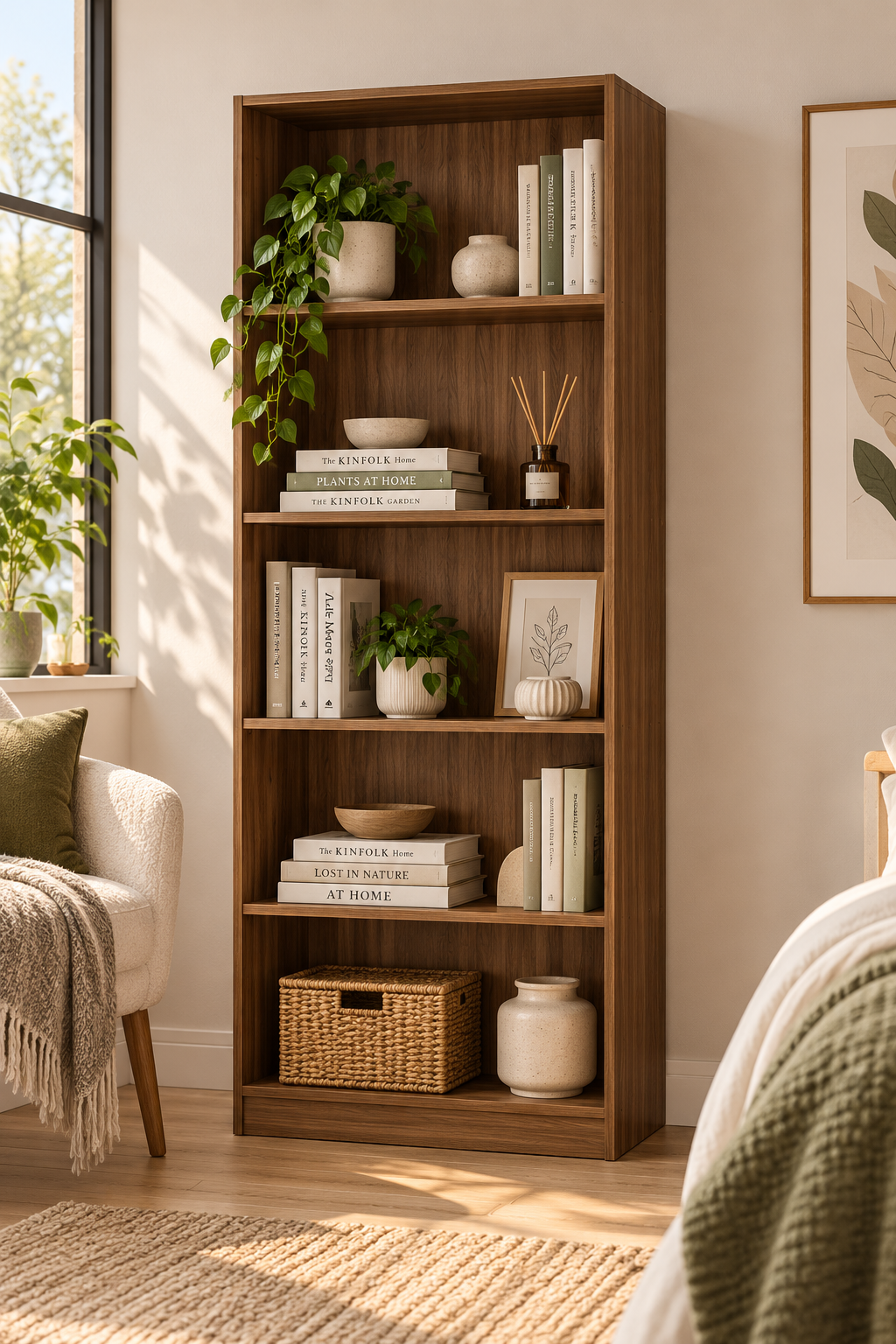 Estante Skala 80 cm render ambientado imagen 4