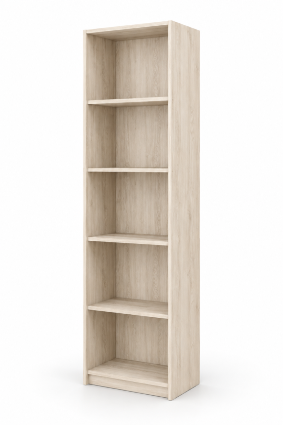 Estante Skala 60 cm acabado Encino Polar, vista de producto